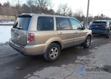 2006 Honda Pilot Ex-L from USA, damaged, VIN 2HKYF18776H545231